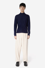 Dark Navy with Anthracite stitch