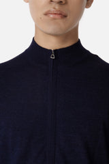 Dark Navy with Anthracite stitch