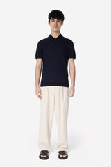 Dark Navy with Nickel Riri zipper